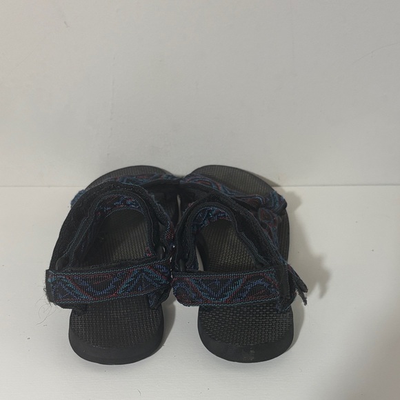 Teva Black and Blue Patterned Sandals - Picture 3 of 5